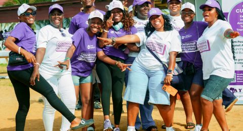 Prospective graduates at the Celebration Retreat organized over the weekend at Afro Beach in Paynesville