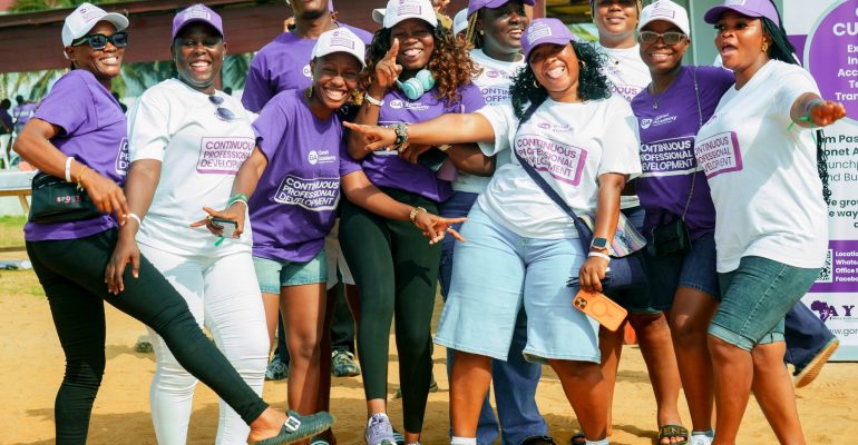 Prospective graduates at the Celebration Retreat organized over the weekend at Afro Beach in Paynesville