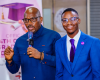 (l-r) AGL Liberia Manager, Mr. Remi Ayikoue AMAVI, and Gonet Academy Founder and Chief Empowerment Officer (CEO), Mohammed Kerkulah