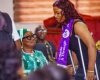 Sweetie Brown approaches the Minister of Gender to appreciate her for the job offer